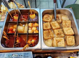 Guan Dong Zhu the soup base was very good at Ke Chuan Vegetarian - 客串素食 in Johor Bahru