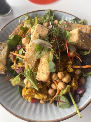 Field of Greens with added tofu  at VEND in Brisbane
