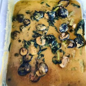 Mushroom curry  at Baan Chey - บ้านเจ in Nan