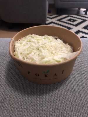 Cabbage salad  at Pokai in Abu Dhabi