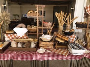 Bread selection   at Giornotte in Abu Dhabi