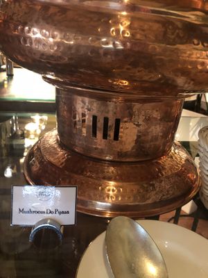 Mushroom curry  at Giornotte in Abu Dhabi