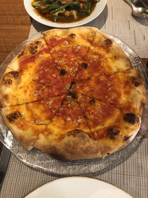 Tomato garlic bread  at Giornotte in Abu Dhabi