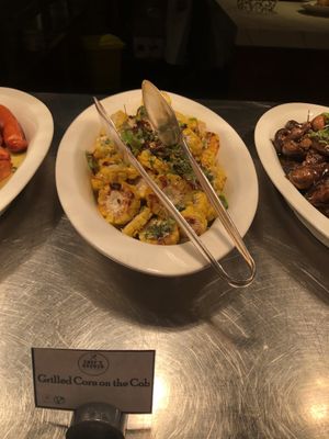 Corn on the cob  at Giornotte in Abu Dhabi