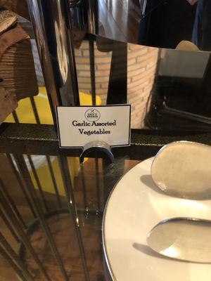 Grilled veg  at Giornotte in Abu Dhabi