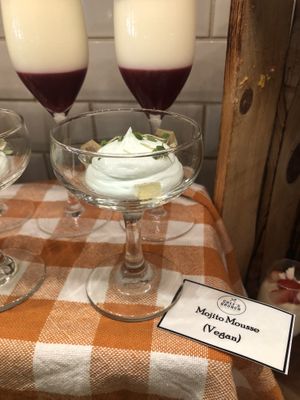 Vegan mojitos dessert   at Giornotte in Abu Dhabi