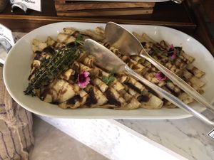 Grilled celeriac   at Giornotte in Abu Dhabi