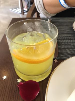 Coconut cocktail   at Giornotte in Abu Dhabi