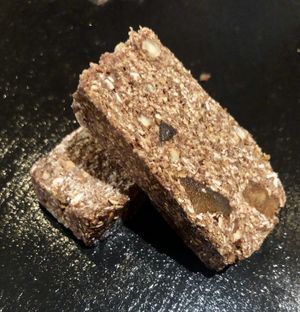 Fruit and oat bars  at Giornotte in Abu Dhabi