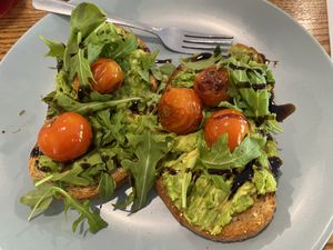 Avocado toast  at REDS in Pawcatuck