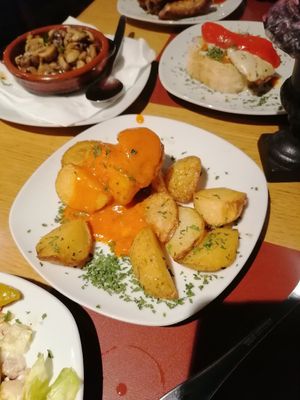 Patatas con Salsa Brava at Don Pedro in Bad Oeynhausen