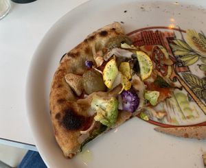 veggie pizza  at Fabbrica Bar & Kitchen in Chavannes-pres-renens