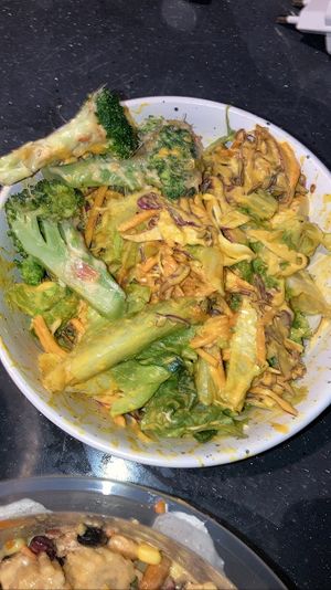  Salads from the bar. Choose your own ingredients and mix with some vegan sauce. Find fresh veggies, protein options (tempeh, tofu) as well as nuts, grains and seeds  at Cold storage  in Kuala Lumpur
