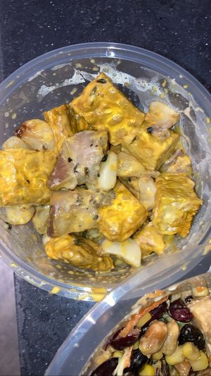  Salads from the bar. Choose your own ingredients and mix with some vegan sauce. Find fresh veggies, protein options (tempeh, tofu) as well as nuts, grains and seeds  at Cold storage  in Kuala Lumpur