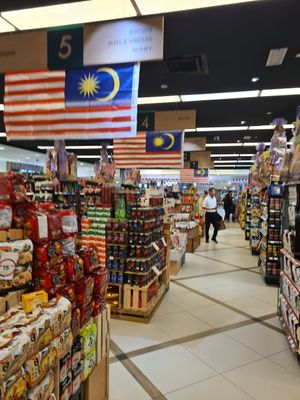 Inside of store at Cold storage  in Kuala Lumpur