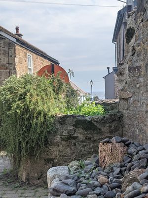 Lovely views at Orange Cafe Bar in Mousehole
