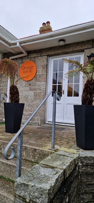  at Orange Cafe Bar in Mousehole
