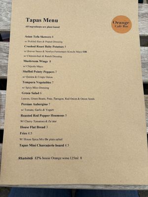   at Orange Cafe Bar in Mousehole