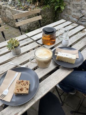   at Orange Cafe Bar in Mousehole