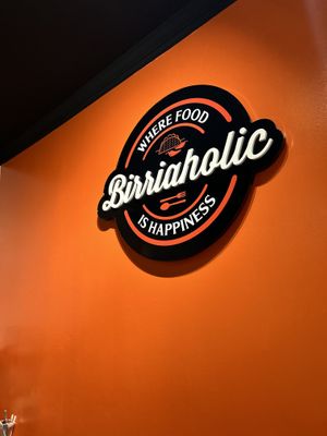 Logo  at Birriaholic in Bethlehem