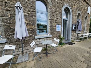 Front entrance at Neandertal No 1 in Erkrath