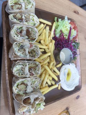 Falafel Arabic Meal  at Levante in Glasgow