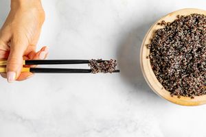 Quinoa base at Noa Poke Koukaki in Athens