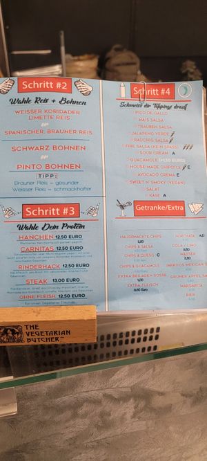 Benji's Baukasten at Benji's Burrito Bistro in Kaiserslautern