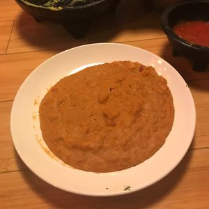 Refried beans  at San Jose in Zebulon