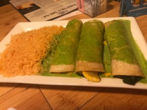 Enchiladas Vegetarianas  at San Jose in Zebulon