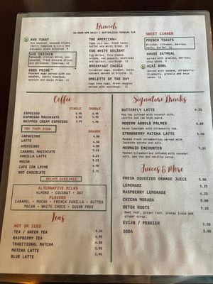 Menu Page #2 at Sardi Cafe Lounge in Wilton Manors
