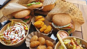 Everything is tasty! at Swing Kitchen in Basel