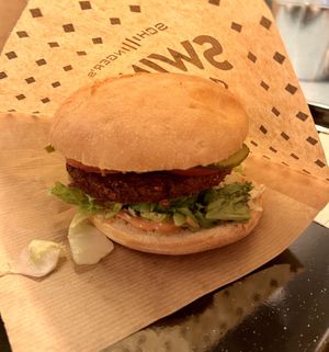 Swing burger  at Swing Kitchen in Basel