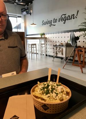 Greek Fries  at Swing Kitchen in Basel