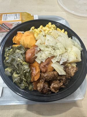 Some of everything!  at Uptown Veg BK in Brooklyn