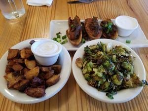 The spread 🤤 at Cleveland Vegan in Lakewood