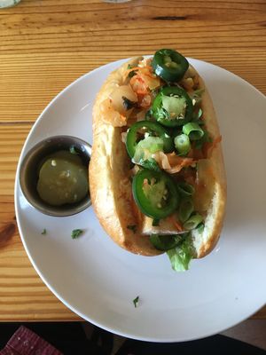 Bahn mi at Cleveland Vegan in Lakewood