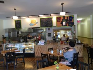 cute, spacious, kid friendly storefront  at Cleveland Vegan in Lakewood