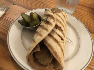 Gyro Wrap  at Cleveland Vegan in Lakewood