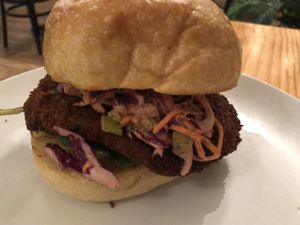 Chicken Sandwich  at Cleveland Vegan in Lakewood