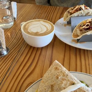 soy cappuccino   at Cleveland Vegan in Lakewood