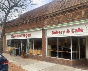 Outside  at Cleveland Vegan in Lakewood