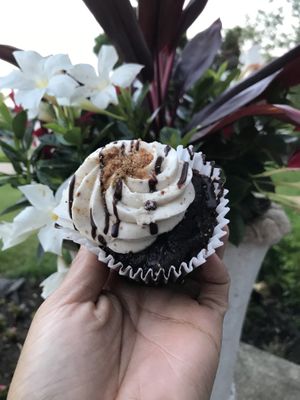 S’more Cupcake  at Cleveland Vegan in Lakewood