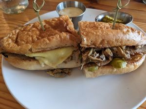 Cuban Sandwich (special) at Cleveland Vegan in Lakewood