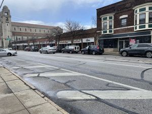 Street  at Cleveland Vegan in Lakewood