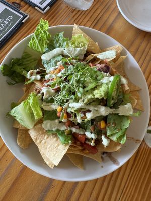 The nachos  at Cleveland Vegan in Lakewood