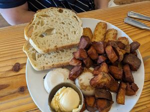 Classic Breakfast Plate at Cleveland Vegan in Lakewood