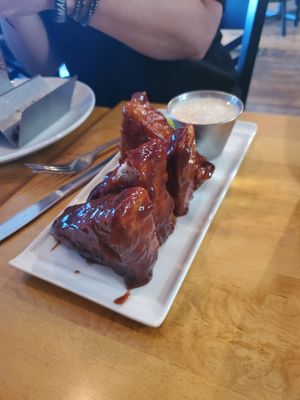 BBQ Tofu Wings at Cleveland Vegan in Lakewood