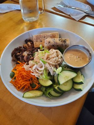 Thai Rice Noodle Bowl at Cleveland Vegan in Lakewood
