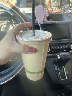 Carmel Apple Milkshake   at Cleveland Vegan in Lakewood